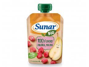 Sunar BIO kapsička hruška, malina (100 g)