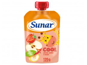 Sunar Cool ovoce jahoda, banán, jablko (120 g)