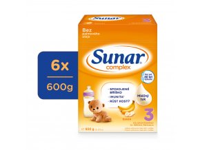 Sunar Complex 3 banán (6 x 600 g)