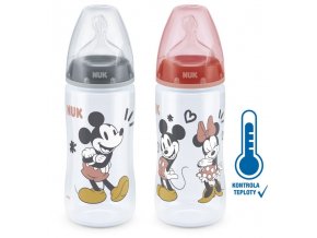 NUK FC+ lahev s kontrolou teploty Mickey 300 ml (1)
