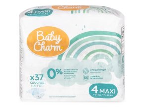 Baby Charm Super Dry Flex vel. 4 Maxi (7 14 kg) 37 ks (1)