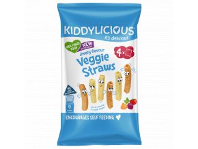 Kiddylicious zeleninové tyčinky se sýrovou příchutí (4 x 12 g) (1)