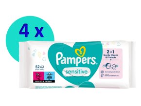 Pampers Sensitive 4 x 52 ks