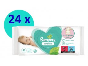 Pampers Sensitive 24 x 52 ks