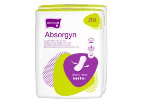 Absorgyn gynekologické vložky bez fólie 2 x 20 ks