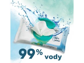 Pampers vlhčené ubrousky Harmonie Aqua 9 x 48 ks