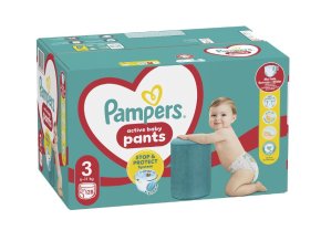 Pampers Active Baby Pants vel. 3 128 ks (6 11 kg) (1)