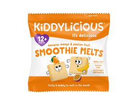 Kiddylicious ovocné polštářky z banánu, manga a marakuji (6 g)