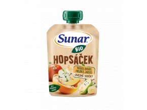 Sunar BIO Hopsáček mango, banán, hruška, jablko a ovesné vločky (100 g)