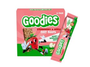 Ovesná tyčinka jahody a jablko (Goodies) 6 x 23 g (1)