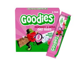 Ovsená tyčinka malina a jablko (Goodies) 6 x 23 g (1)
