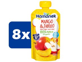 Hamánek Mango a jablko 8 x 100 g