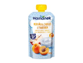 Hamánek Meruňka a jablko s tvarohem 100 g