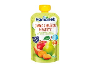 Hamánek Jablko s hruškou a batáty 100 g