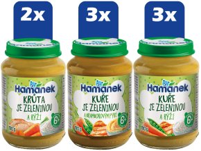 Hamánek Masozeleninový mix ve skle II. (6+) 8 x 190 g
