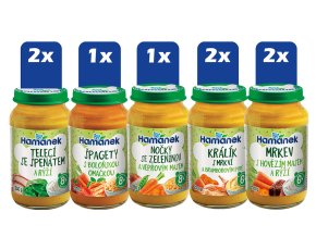 Hamánek Masozeleninový mix ve skle 8 x 230 g