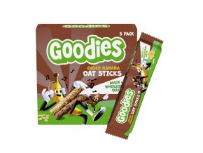 Ovesné tyčinky kakao banán (Goodies) 115 g (5 x 23 g)