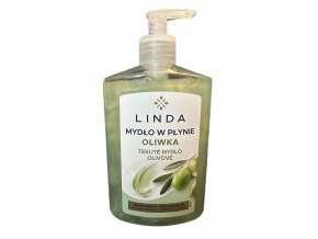 Linda Tekuté mýdlo na ruce Oliva (500 ml)