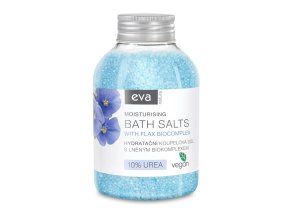 Hydratační koupelová sůl s lněným biokomplexem (Eva Natura) 600 g