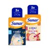 Sunar Mix karton mléčné kaše 8 cereálií (6 x 210 g)