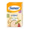 Sunar Mléčná kaše s 8 cereáliemi banán, jablko (210 g)
