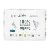 ECO vlhčené ubrousky Naty bez vůně splachovatelné výhodné balení (3 x 56 ks)