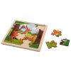 Playtive Dřevěné puzzle jelen (3)