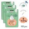 Moomin Baby EKO pleny vel. 6 102 ks (12 24 kg) (2)