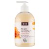 Zvláčňující tekuté mýdlo mléko & med (Eva Natura) 500 ml