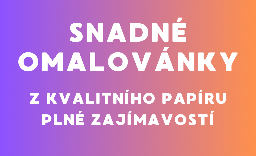 Snadné omalovánky