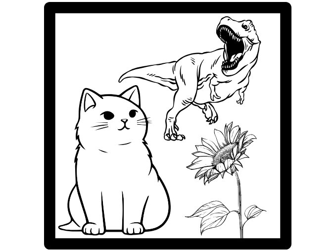 SEŠIT VŠECH OMALOVÁNEK A4