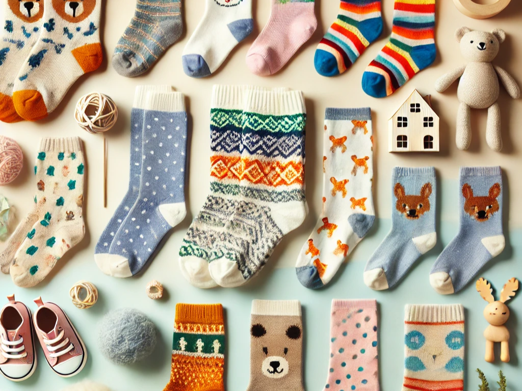 Jak vybrat správné dětské ponožky, podkolenky a punčocháče: Kompletní průvodce materiály a velikostmi