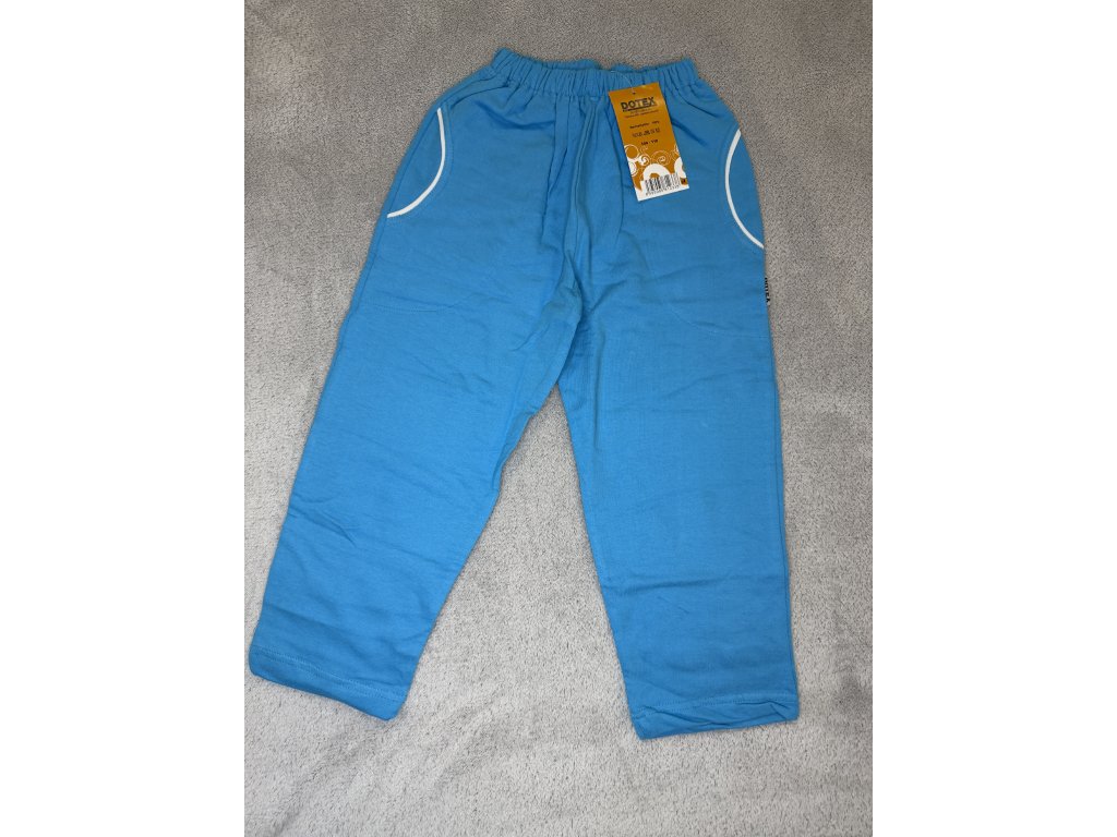 Dětské bavlněné tepláky DOTEX - 100% bavlna