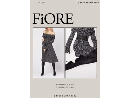 Punčochy FIORE - BUONA SERA 40DEN