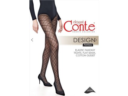Screenshot 2026 01 02 at 10 47 12 Tights DESIGN with rhombuses pattern CONTE ELEGANT FANTASY Official online store Conte