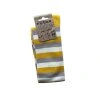 A26 - gestreifte elastische Damen-Baumwollkniestrümpfe