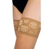 Lady hold ups postava beige krajka