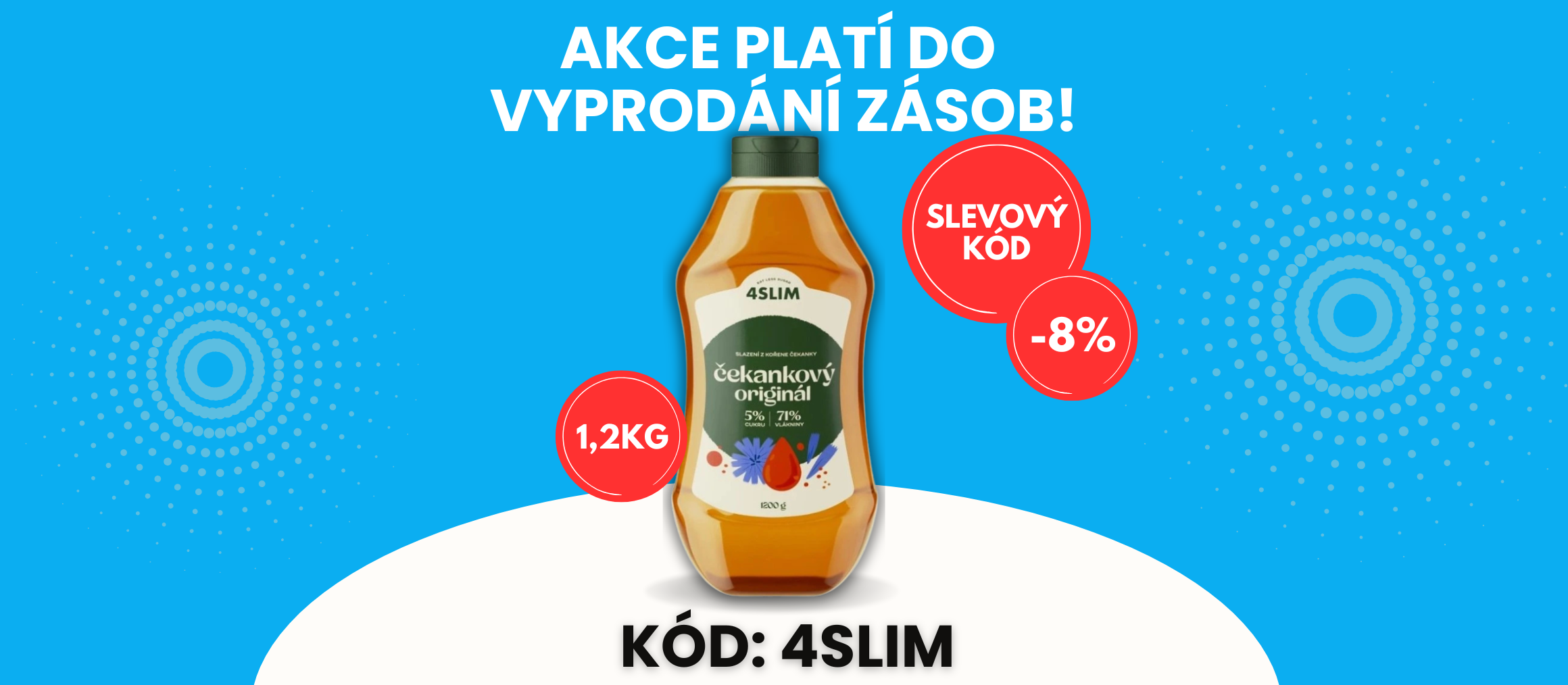 čekanka -8%