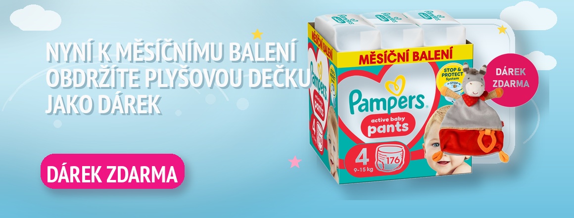 Pampers + dečka