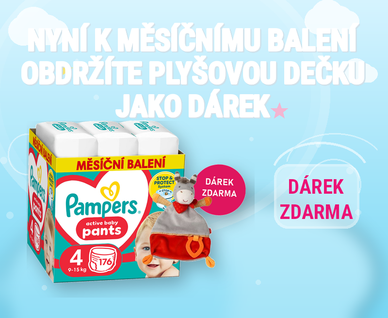 Pampers + dečka