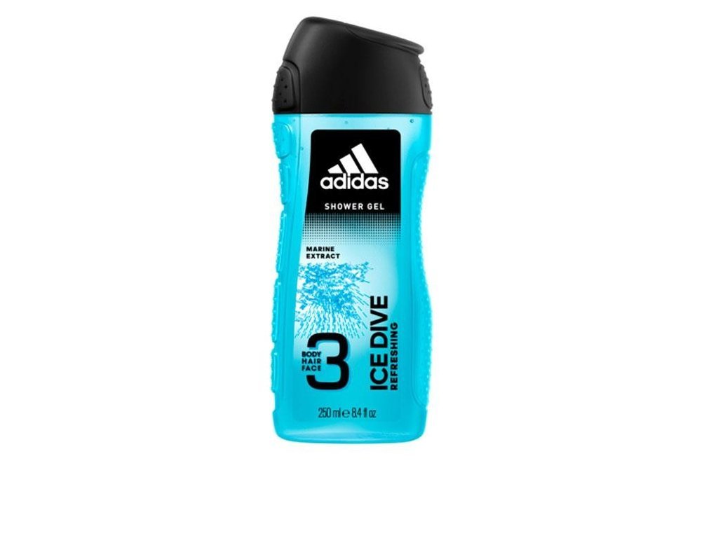 Adidas pánský sprchový gel - Ice Dive (250 ml) - Chcipleny.cz