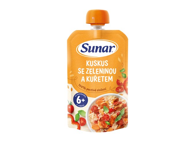 Sunar Kuskus se zeleninou a kuřetem (120 g)