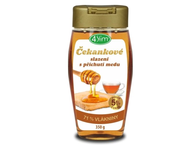 4Slim Čekankové slazení s příchutí medu 350 g