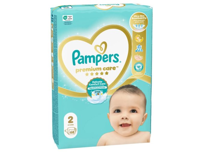 Pampers Premium Care 2 mini 68 ks (4 8 kg) (1)