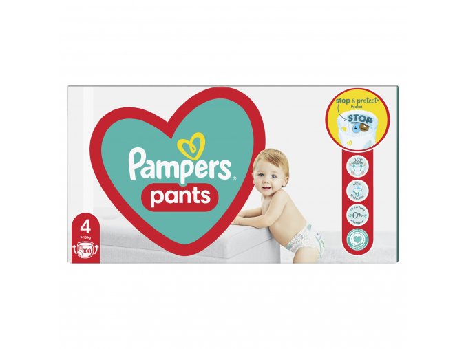 Pampers Pants vel. 4 108 ks (9 15 kg) (1)