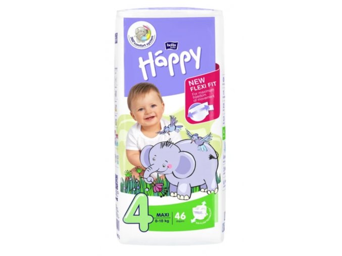 Bella Happy maxi - 46 ks (8-18kg)