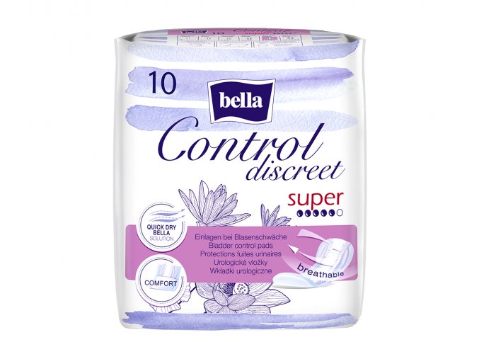 Bella Control Discreet Super á 10 ks