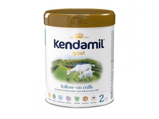 Kendamil pokračovací kozí mléko 2 DHA+ (800 g)