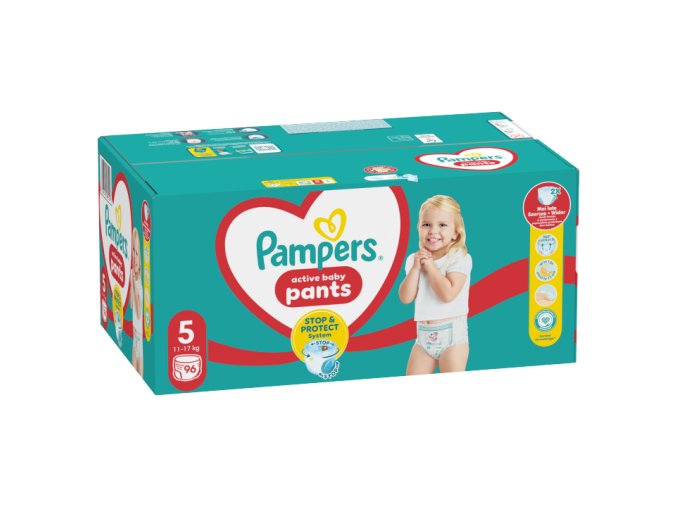 Pampers Active Baby Pants vel. 5 96 ks (11 17 kg) (1)