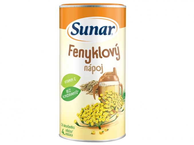 Sunar Rozpustný fenyklový nápoj (200 g) nový